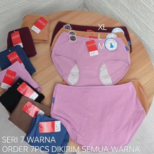 Celana Dalam Menstruasi & Anti Tembus Wanita M-XL Katun SOREX 9076