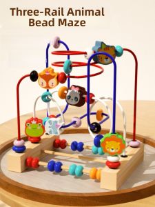 Baby Intelligence Development Early Education Toy Beads Stringing Toys for Boys And Girls Hand Eye Coordination Training