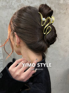 Kẹp Tóc Phong Cách Lạnh Thiết Kế Mới 2023 Kẹp Tóc Nữ Cỡ Lớn Kẹp Tóc Đuôi Cá Kẹp Tóc Phía Sau Đầu Phụ Kiện Tóc