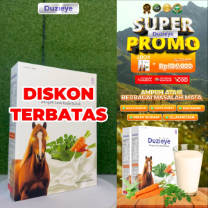 Duzieye Susu Kuda Lombok Premium Bebas Lemak 200g - Solusi Mata Minus & Katarak