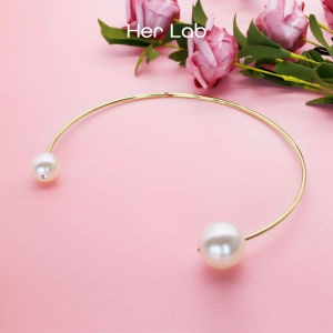 Lab Hardwear สแตนเลสสตีล Chunky เนื้อเยื่อลวด คอผู้หญิง เครื่องประดับ ส่งเสริม พื้นฐาน ป้องกัน