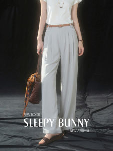 Summer Comfortable High Waist Wide Leg Trousers