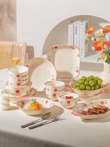 JINGDITAOCI | Bộ Đồ Sứ Thu hút Quà Tặng Tân Gia Cưới Hỏi