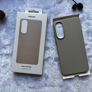 Samsung | Original Official Samsung Galaxy S25 Edge Leather Full Protective Phone Case Luxury Shockproof Cover With Box