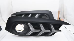 For 2016-2018 Honda Civic DRL LED Daytime Running light Fog Lamps W/Turn Signal