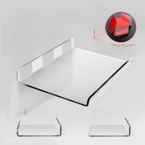 Wall-mounted Drill-free Acrylic Shelf Bathroom Kitchen Storage