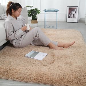 Xinxiangrui | Customizable Nordic Style Furry Rug for Bedroom and Living Room