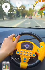 Mainan Edukasi Anak Setir Mobil Anak Little Driver Steering Wheel Car Stir Setiran Suara Musik