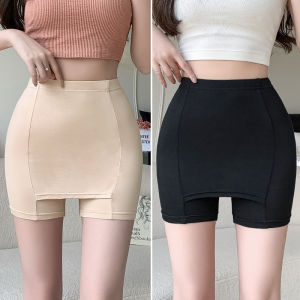 Thin Anti-See Through Crotch-Cover Multifunction Shorts