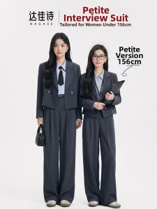 Gray Short Ladies Suit Jacket Formal