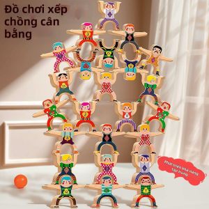 HUAZINIAO | Đồ Chơi Ghép Hình Khối Gỗ Cân Bằng