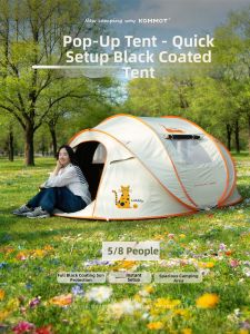 kommot | Instant Automatic Setup Tent UV Resistant Waterproof Windproof For Camping Beach