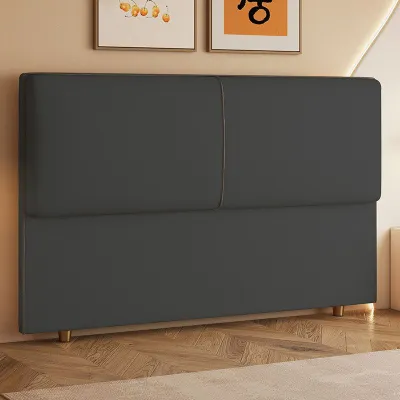 Modern Minimalist Wood Headboard Ultra-thin Padded Customized