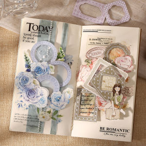 6Style Frame Collection Series Sticker Hollow-out Border DIY Junk Journal Diary Scrapbooking Material Collage Decorative Sticker