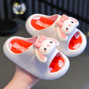 Dép Trẻ Em Mùa Hè 2024 Dép Đi Trong Nhà Chống Trượt Cho Bé Gái Và Bé Trai Dép Đi Trong Nhà Hình Thỏ PVC Thoải Mái Thoáng Khí