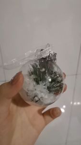 6pcs Bola Natal Mewah Untuk Dekorasi Pohon Natal