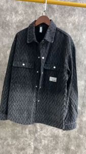 Áo Sơ Mi Nam chất liệu Jean Denim 100% Cotton Mẫu 2023 Tay dài Dáng xuông Hàng Quảng Châu cao cấp - SMJEANQC852