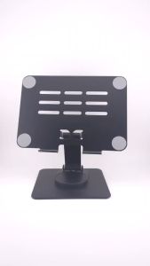 ขาตั้งแท็บเล็ตโลหะทั้งตัว หมุนได้ 360° พับได้ ทนทานและพกพาสะดวก