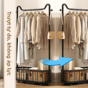 CHUJUN | Giá Treo Quần Áo Tiết Kiệm Không Gian Di Động