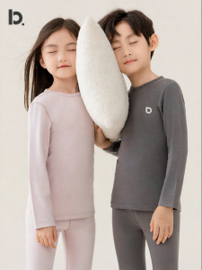 batubatu | Warm Flannel Childrens Underwear Set