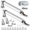 2 Set Heavy Duty Pneumatic Closer,Soft Closing Automatic Door Closer Adjustable Speed Positioning Door Stop,Door Holder Hardware. 