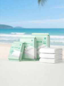 Purcotton | Disposable Pure Cotton Hotel Travel Sleep Set