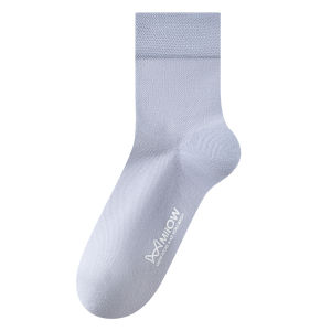 Tất thể thao MiiOW làm bằng vải lưới mỏng kháng khuẩn khử mùi dài đến bắp chân