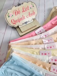 Combo 10 quần lót nữ hoa hồng nổi size lớn từ 50-60kg (hoa hồng 3265) -Co giản thoáng mát Đồ Lót Quỳnh Anh