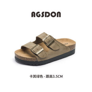 Giày Sandal Nữ Birkinstck Mùa Hè 2025 Giày Dài Đến Mắt Cá Chân Đế Mỏng Đế Dày Thể Thao Giày Sandal Thường Ngày Thời Trang