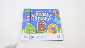 Magnet Spelling Games ABC Magnetic Educational Alphabet Game for Learning to Read ABC Word Writing Book Card Alphabet Learning Activities Kid Baby