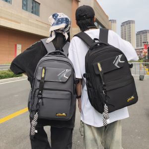 Túi Đeo Vai Nam Dung Tích Lớn Ngoài Trời Thường Ngày Du Lịch Máy Tính Túi Học Sinh Sách Túi Đeo Vai Bằng Vải Oxford