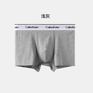 กางเกงบ็อกเซอร์ชาย CalienKeler ทรงสปอร์ต ผ้าฝ้ายแท้ ระบายอากาศได้ดี ทรงบาง กางเกงบ็อกเซอร์ทรงสี่เหลี่ยม 4 ตัว