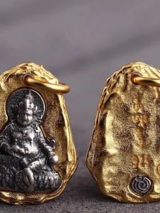 จี้เงินแท้ S925 จี้ทองคำโบราณ DIY เครื่องประดับแฟชั่น จี้ตกแต่ง จี้ติดหู เครื่องประดับแฟชั่นสำหรับผู้หญิง