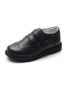 koraro no hana | Black Leather Girls Performance Shoes