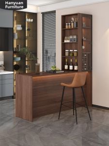 HANYUAN | Modern Minimalist Multi-functional Bar Table & Wine Cabinet