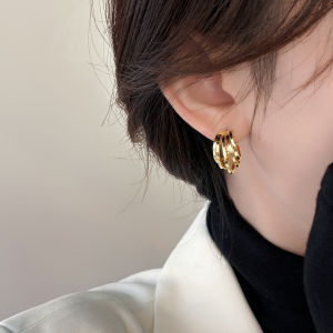 Luxury Minimalist Style Silver Earrings