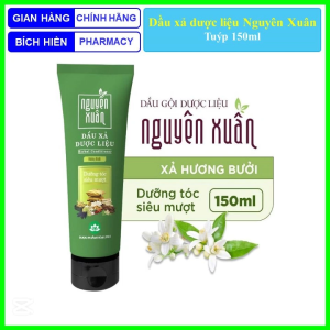 Dầu xả dược liệu Nguyên Xuân hương bưởi dưỡng tóc siêu mượt tuýp 150ml
