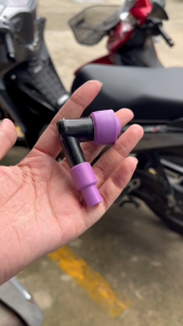 ปลั๊กหัวเทียนแต่ง Honda Wave110i Dream110i Super Cup หัวหมุดทองเหลือง หลากสี คุณภาพดี ปลั๊กหัวเทียน ปลั๊กหัวเทียนแต่ง