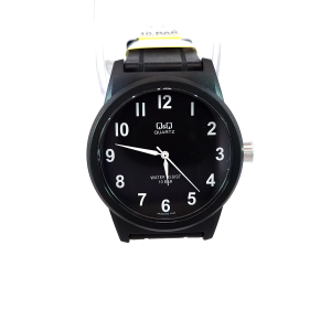 Q&Q ( VR35J022Y) All-Black Casual Analog Watch