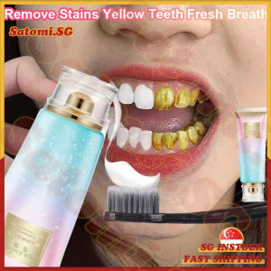 💄SG Stock💄 Niacinamide whitening toothpaste / Oral gum care / Stain remove yellowing fresh breath clean teeth / 美白牙膏 100g