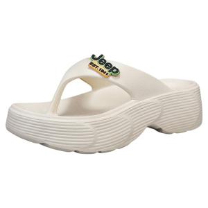 Jeep | Womens Thick Sole Height-increasing Sandals