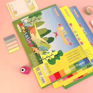 100 PCS 10 Colors Of Handmade Origami DIY makes special color paper cut