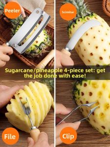 plys | Multi-functional Stainless Steel Pineapple Peeler