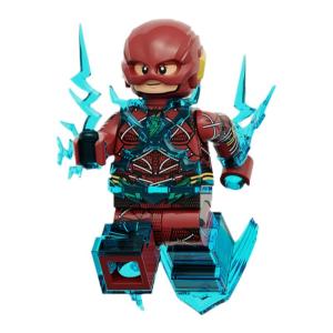Superhero Series Building Blocks Female Superman Zod General Flash Bone Toy Building Blocks Superman Female Version Puzzle Toys