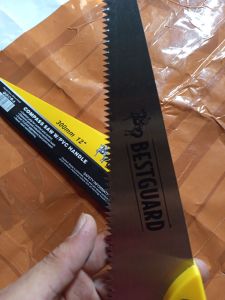 gergaji potong kayu triplek ukuran 12 inchi dan 16 inchi