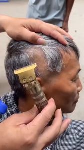 Tông Đơ Tông Đơ Cắt Tóc Trẻ Em Và Gia Đình Daling DL 1073 Máy Cắt Tóc Người Lớn Chuyên Nghiệp Kiêm Chấn Viền Cạo Viền Cạo Râu Không Dây
