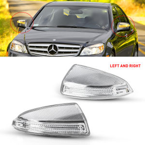 LED Rearview Mirror Car Turn Signal Light For Mercedes-Benz C Class W204 W164 ML300 ML500 ML550 ML320 OE# A2048200721 2048200821