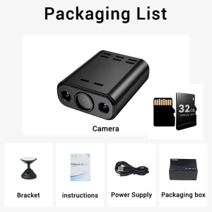 difang | New Mini Indoor 5MP WIFI Security Camera Human Tracking IP Remote Monitoring for Pet/Baby Cam Built-in Battery IR Night Vision