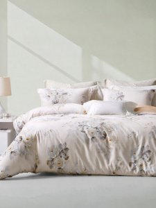 MENDALE | Long-Staple 60S Cotton Luxury Satin Bedding Set