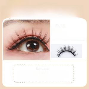 Kids Performance Self-Adhesive Fake Eyelashes Natural Simulation Female Stage Makeup Special Glue-Free Whole Cluster Magnetic Eyelash Eyelash